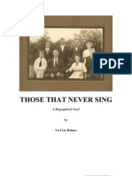 Those That Never Sing - 20080429