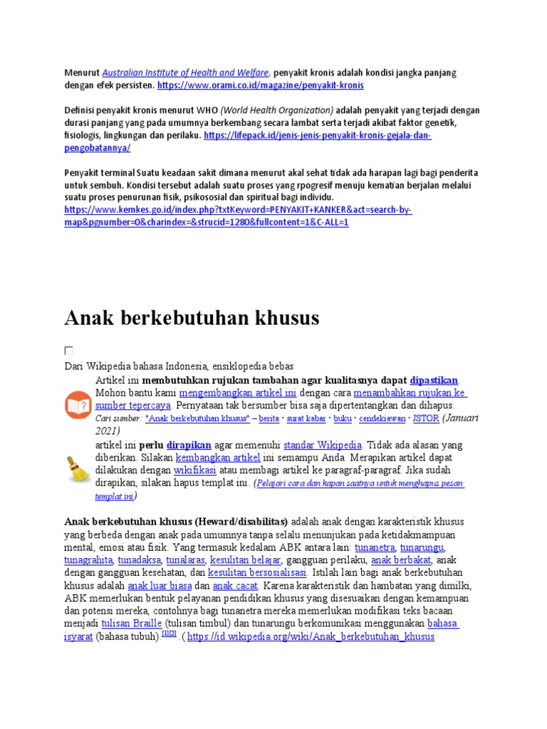 Anak Berkebutuhan Khusus Pdf
