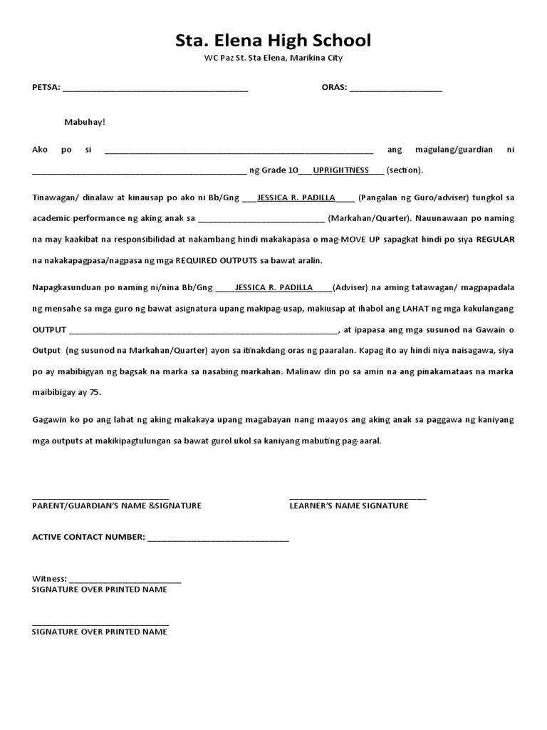 Kasunduan possible failed pdf