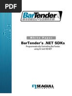 Whitepaper BarTender's NET SDKs