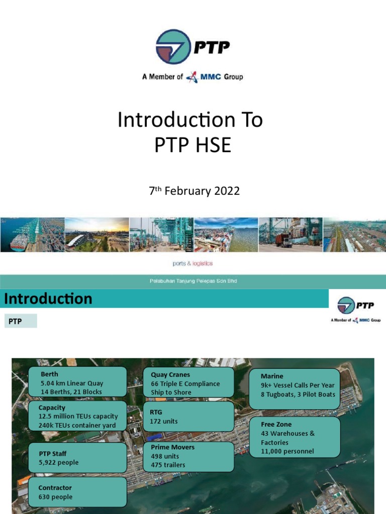 PTP Safety Induction and Logistics Overview | PDF | Safety | Risk