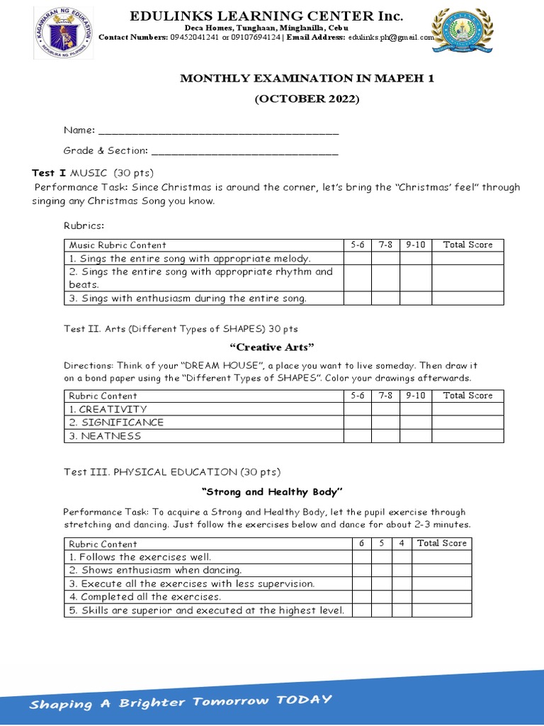 Mape 1 Practical Exam (October) PDF Hand Washing