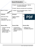 Gr8hazardevaluationstudenthandouts PDF en