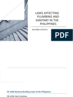 PHILIPPINES PLUMBING LAWS AND CODES