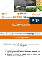Integrated Solutions For Renewable Energy (AWINA) - September 2022 Company Profile