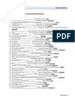 WF011 - Word Formation - Sentences