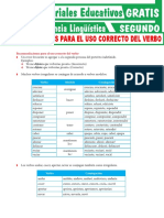 Correcta conjugación verbal II