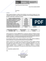 Carta de Facilidades - Piura