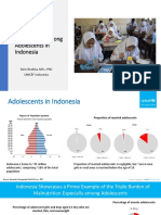 UNICEF - Addressing Triple Burden of Malnutrition - Seameo Recfon - 23 Oct-2