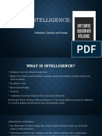 Intelligence