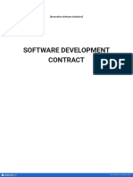Software Development Contract Template