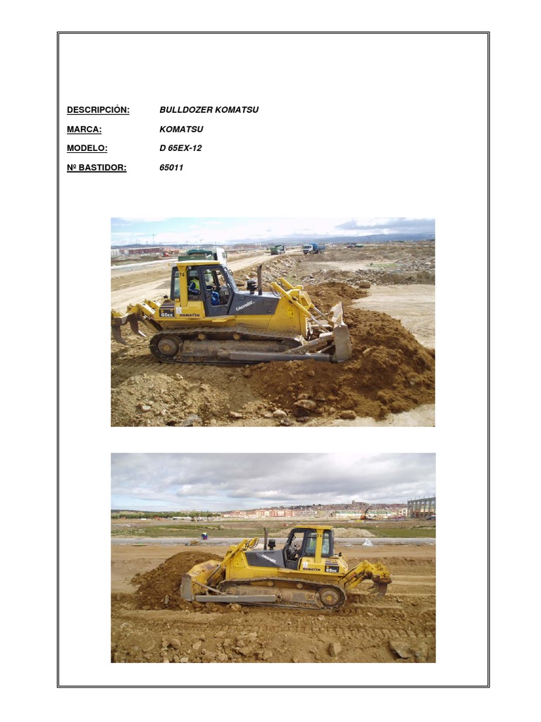 BULLDOZER Foto | PDF