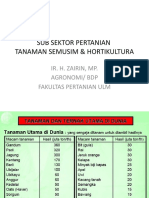 Tanaman Semusim Dan Hortikultura