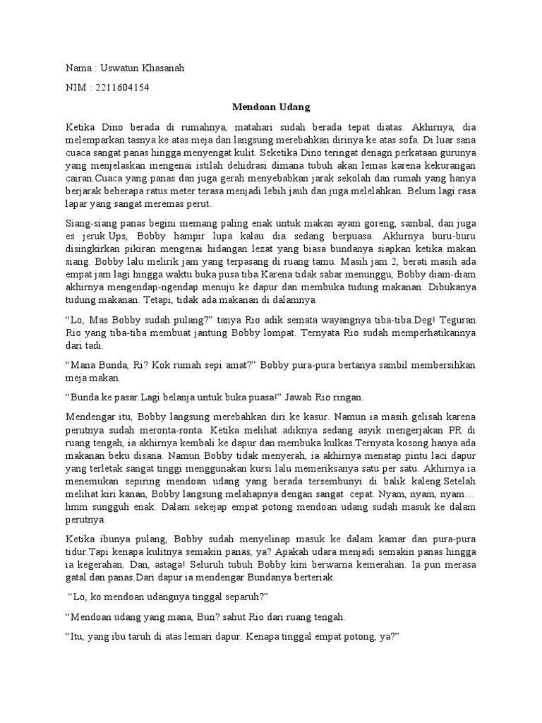 Cerpen Keluarga | PDF