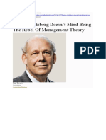 Henry Mintzberg Article From Forbes Magazine