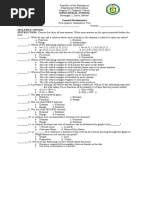 General Mathematics q1 Exam