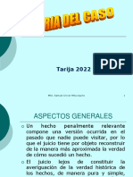 Teoría del caso en juicios penales: aspectos generales y características