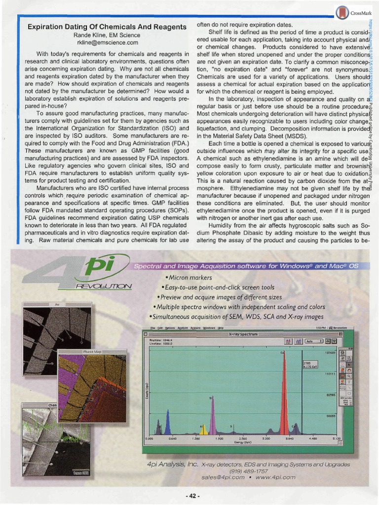 Div Class Title Expiration Dating of Chemicals and Reagents Div PDF