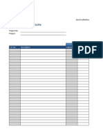 2 - Change Order Log