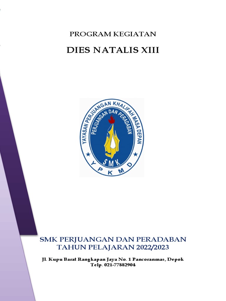 Dies Natalis XIII SMK Perjuangan 2022 | PDF | Perjalanan
