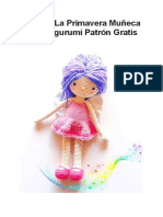 Hada de La Primavera Muñeca PDF Amigurumi Patrón Gratis