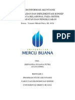 Sistem Informasi Akuntansi Pengaplikasian Dan Implementasi Konsep Basis Data Relasional Pada Sistem Pendapatan Dan Pengeluaran