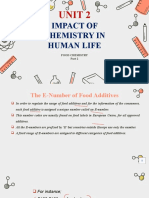 S2 Chem Impact of Chemistry in Human Life Food Chemistry 2