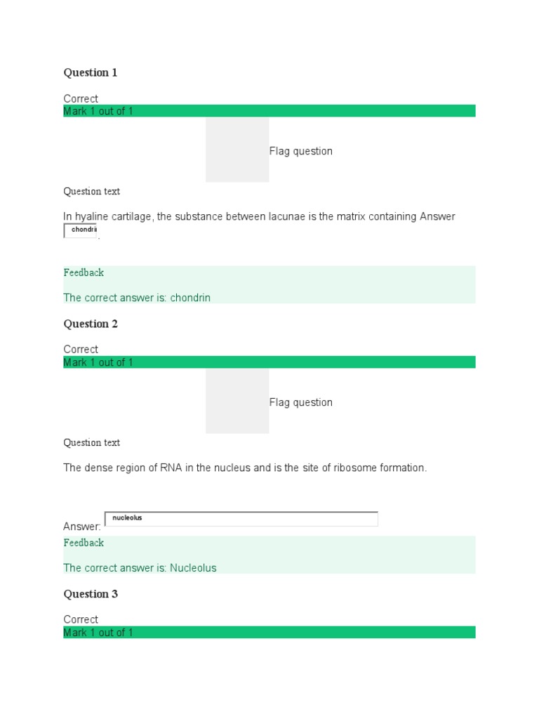 Microscope Questions and Answers PDF Epithelium Tissue (Biology)