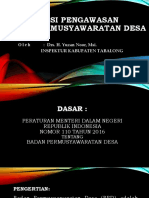 Fungsi Pengawasan BPD