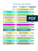 Calendrier Vacances