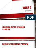 Lesson 3 (Focusing On Research Problem)