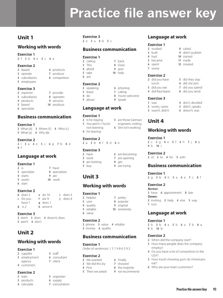 SELECT READINGS PRE INTERMEDIATE ANSWER KEY PDF visual data 6