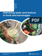 Delivering Taste and Texture in Food and Beverages - FiEurope CONNECT