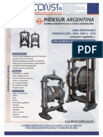 BOMBA NEUMATICA INDESUR D25 - D50 - D75inox