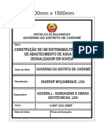 1000mm X 1500mm: Governo Do Distrito de Chókwé