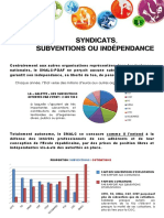 SYNDICATS Subventions Ou Independance