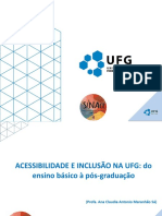 Acessibilidade e inclusão na UFG: do ensino básico à pós-graduação