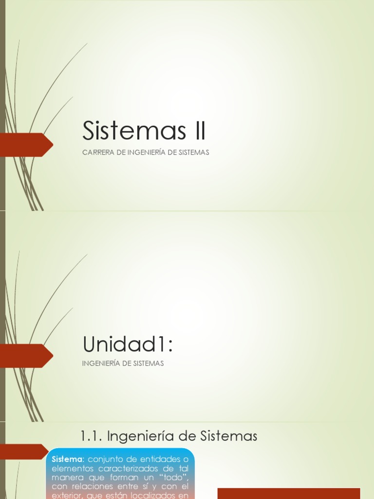 Introducción a la Ingeniería de Sistemas | PDF | Ingeniería de Sistemas ...