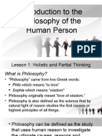 Lesson1 Doing Philosophy