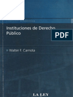Instituciones de Derecho Publico - Walter F. Carnota