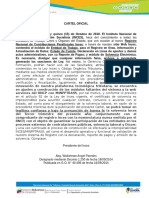 INCES Cartel sobre Registro Nacional de Contribuciones Parafiscales