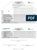 Ficha de Desempenho 3 Atividade Avaliativa - PRÉ 2