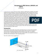 Shear Locking and Hourglassing