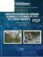 Inspección geológica derrumbe Retamas Parcoy 2022