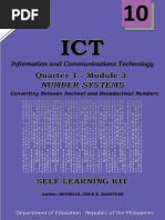 Tle-10 Ict Quarter 1 Module 3 (Babatuan) Grade 10