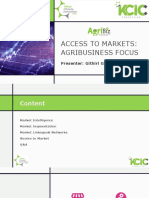 Access To Markets For Agribiz - Final