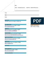 Itinerario LAX