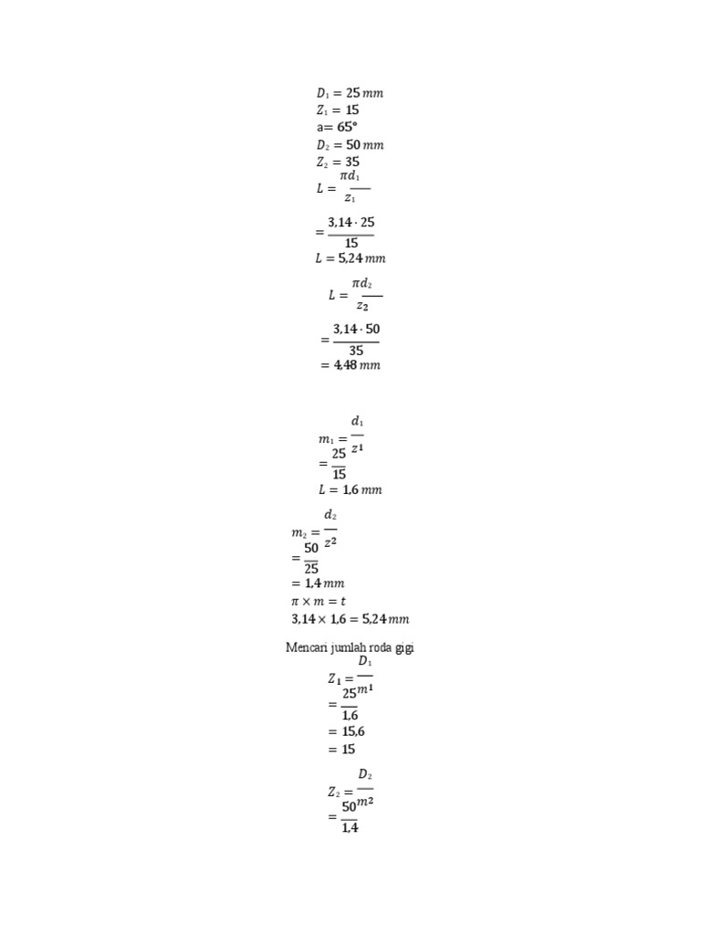 Gear Calculation and Design Analysis | PDF