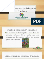 A Importância Do Brincar Na 1 Infância - Alcieide. Neuropp