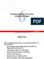 06_Creating the Web Tier Using Java Server Pages